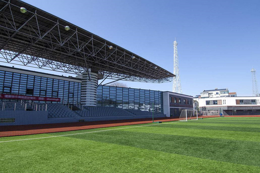 慈溪体育场看台网架工程